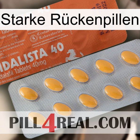 Starke Rückenpillen 43